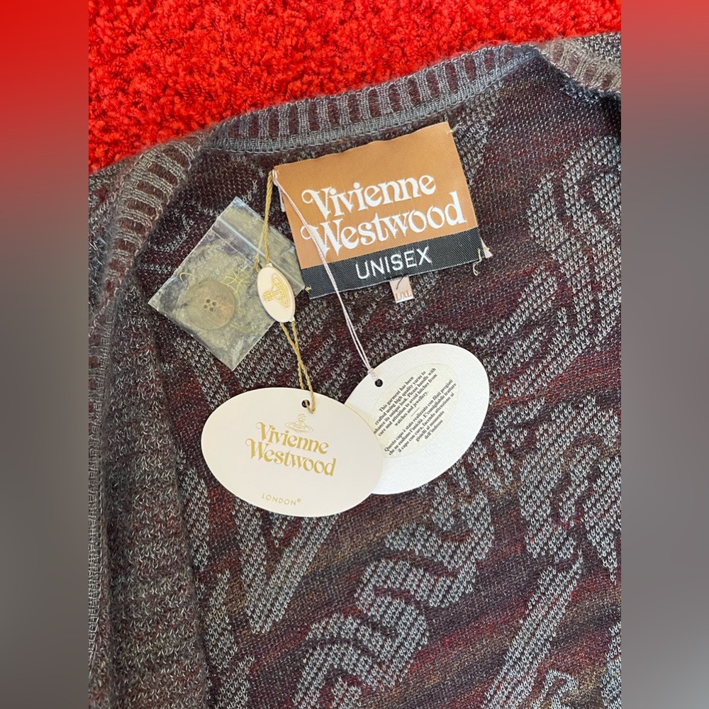 Vivienne Westwood UNISEX GOLD LABEL PARIS CARDIGAN AW16 NWT L/XL - Picture 4 of 16